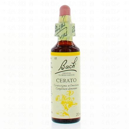 FLEURS DE BACH Original n°05 Cerato fleur de bach flacon 20ml