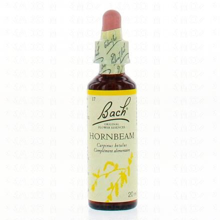 FLEUR DE BACH Original n°17 Hornbeam fleur de bach flacon 20ml