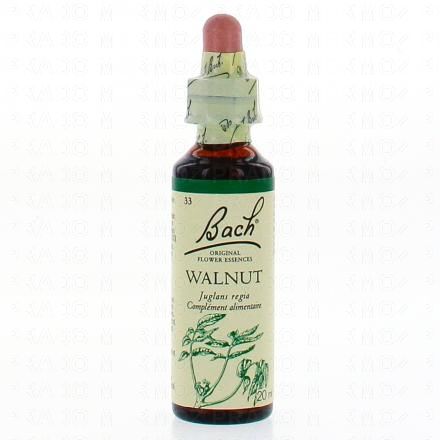 FLEUR DE BACH Original n°33 Walnut fleurs de bach flacon 20ml