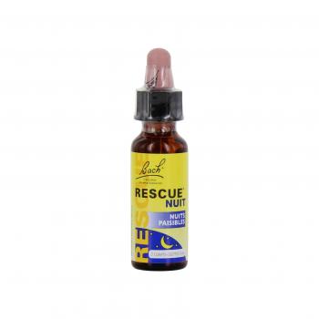 FLEURS DE BACH Rescue fleurs de bach nuit flacon compte gouttes de 10ml