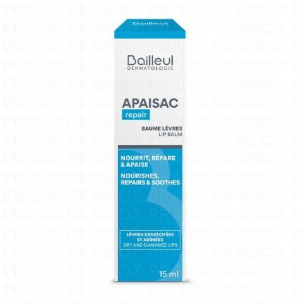 Apaisac - Baume Lèvres Nourrissant 15ml