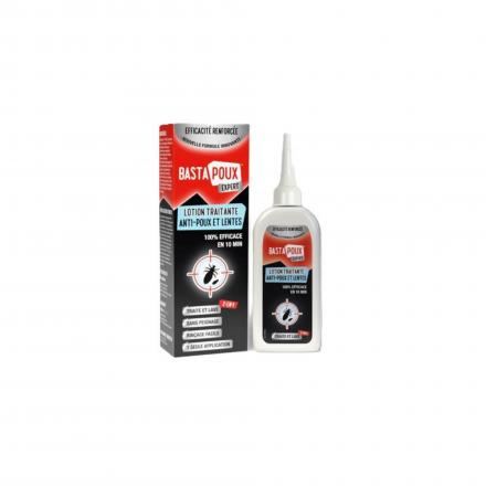 BASTA POUX Expert lotion traitante anti-poux et lentes 100ml