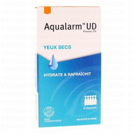 BAUSCH & LOMB Aqualarm UD - Solution pour yeux secs 30 unidoses 3