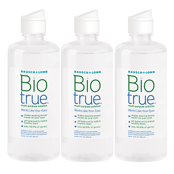BAUSCH & LOMB Biotrue solutions multifonctions pour lentilles 300ml x 3