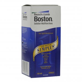 BOSTON Solution multionctions simplus lentilles rigides flacon 120ml 2
