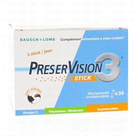 BAUSCH & LOMB Préservision - stick Micro granulés x30