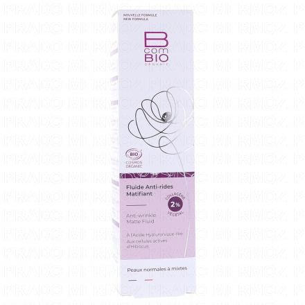 BCOMBIO Fluide Anti-Rides Matifiant bio 50ml