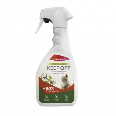 BEAPHAR Keep off - Spray r&eacute;pulsif outdoor pour chats 500ml