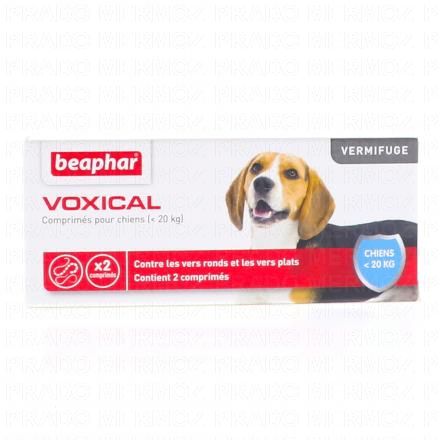 BEAPHAR Voxical - Vermifuge (chiens -20kg)