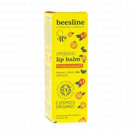 BEESLINE Baume à lèvres bio Pomegranate 4.5g