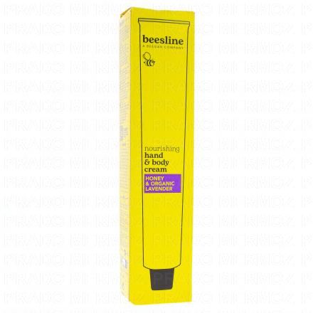 BEESLINE Soin du corps - Crème nourrissante mains et corps à la lavande et au miel 100ml