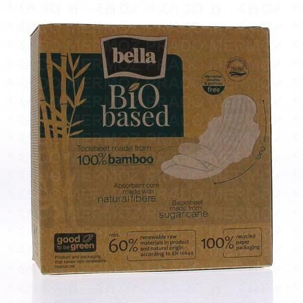 BELLA Serviettes hygéniques bambou ultra long x8