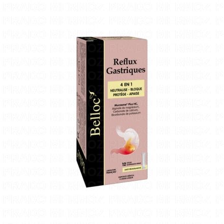4en1 reflux gastriques 12 Sticks x15ml 5