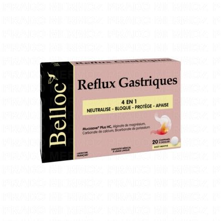 4en1 reflux gastriques x20 comprimés à croquer 4