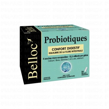 Probiotiques confort digestif x30 gélules 5