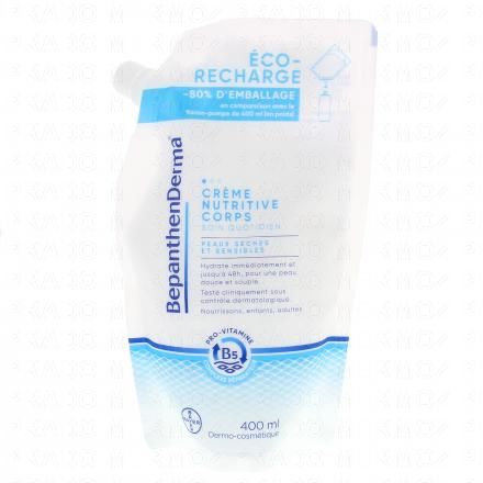 BEPANTHENDERMA Crème nutritive corps eco recharge 400ml