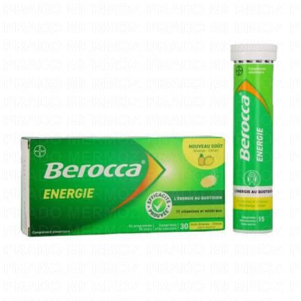 BEROCCA Energie goût Ananas Citron x30 comprimés effervescents