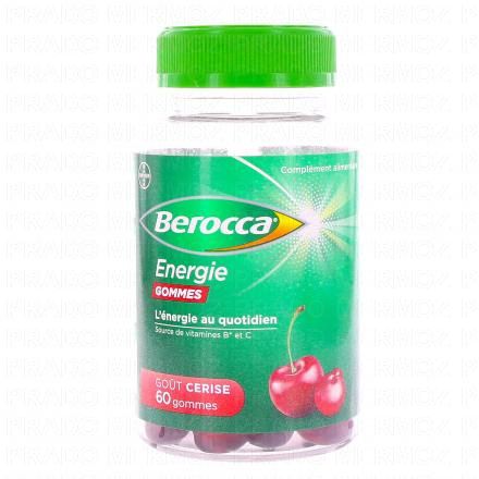 BEROCCA Energie goût cerise 60 gommes