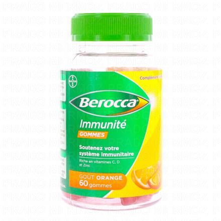 BEROCCA Immunité Goût Orange 60 gommes