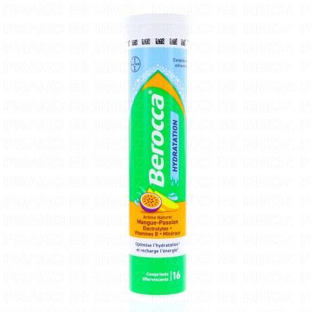 BERROCA Hydratation Mangue Passion x16 comprimés effervescents