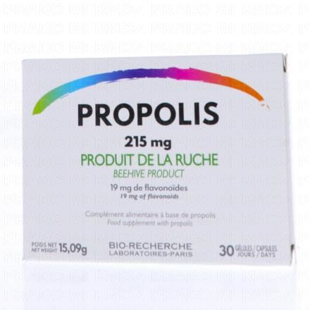 BIO-RECHERCHE Propolis 215 mg x30 g&eacute;lules