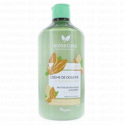 BIO SECURE Crème de douche à l'amande douce Bio 500ml