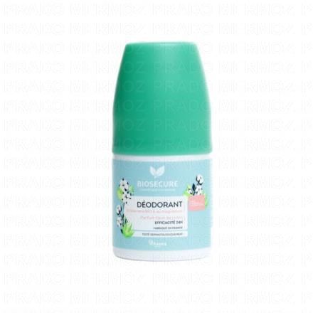 BIO SECURE Déodorant roll-on aloe vera et magnésium bio 50ml