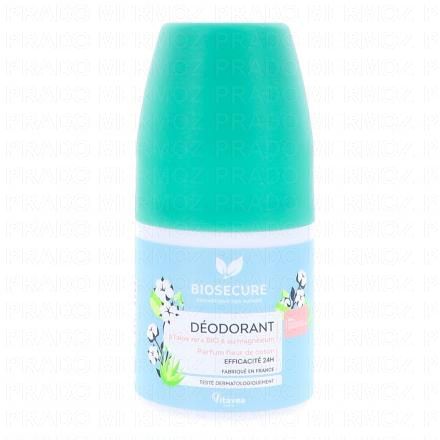 BIO SECURE Déodorant roll-on aloe vera et magnésium bio 50ml