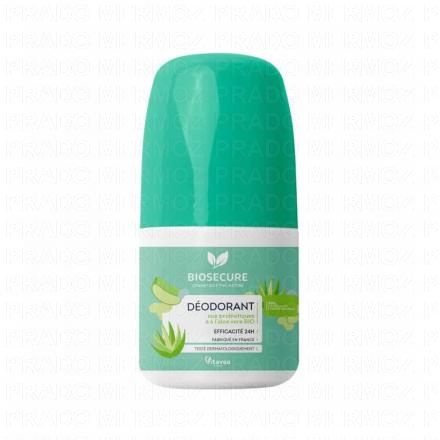 BIO SECURE Déodorant roll-on probiotiques et aloe vera Bio 50ml