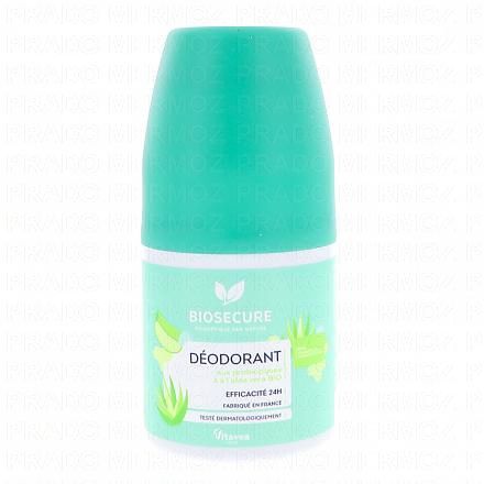 BIO SECURE D&eacute;odorant roll-on probiotiques et aloe vera Bio 50ml