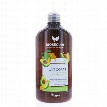 BIO SECURE Lait corps au miel Bio 500ml