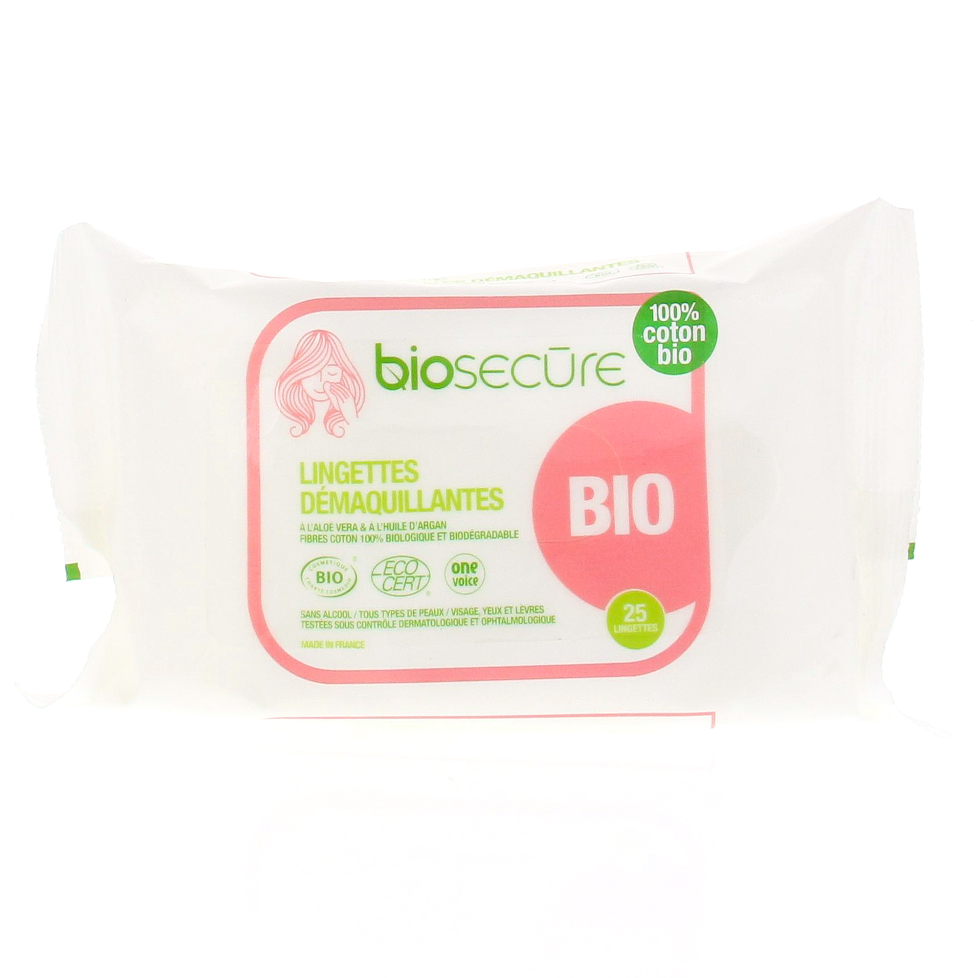 Bio Secure Bébé 50 Lingettes Nettoyantes