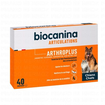 BIOCANINA Articulations - Arthroplus 40 comprimés