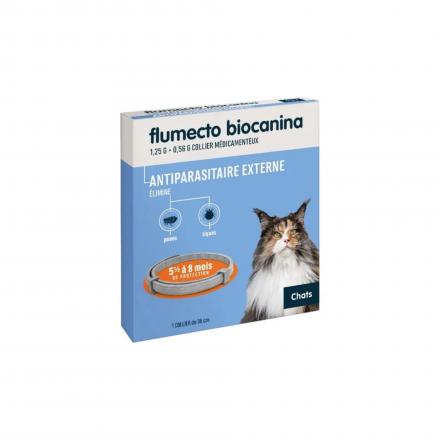 BIOCANINA Flumecto Collier Anti-Parasitaires 1 unité (chats)
