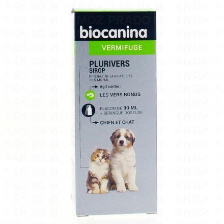 BIOCANINA Plurivers sirop flacon 90ml