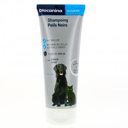 BIOCANINA Shampoings poils noirs tube 200 ml