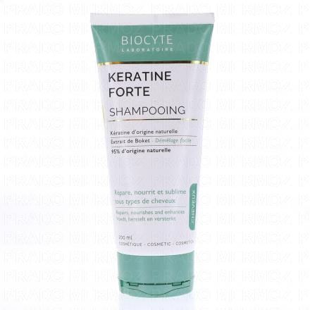 BIOCYTE Cheveux - Kératine forte shampooing soin réparateur tube 150ml