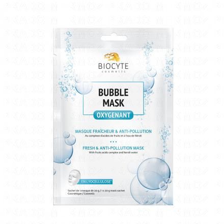 BIOCYTE Cosmétique - Bubble mask oxygenant 1 masque de 20g