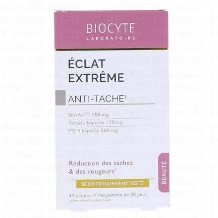 BIOCYTE Éclat Extrême 40 gélules