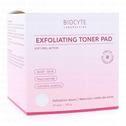 BIOCYTE Exfoliating Toner Pad 50 pads