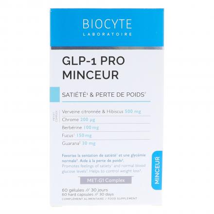 BIOCYTE GLP 1 Pro Minceur x60 g&eacute;lules