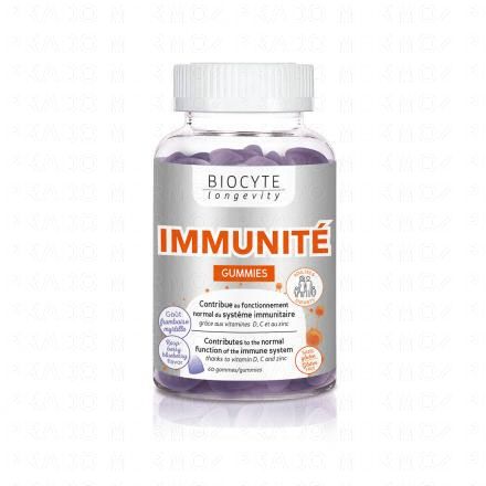 BIOCYTE Longevity Energie & Vitalité - Immunité Gummies 60 gommes