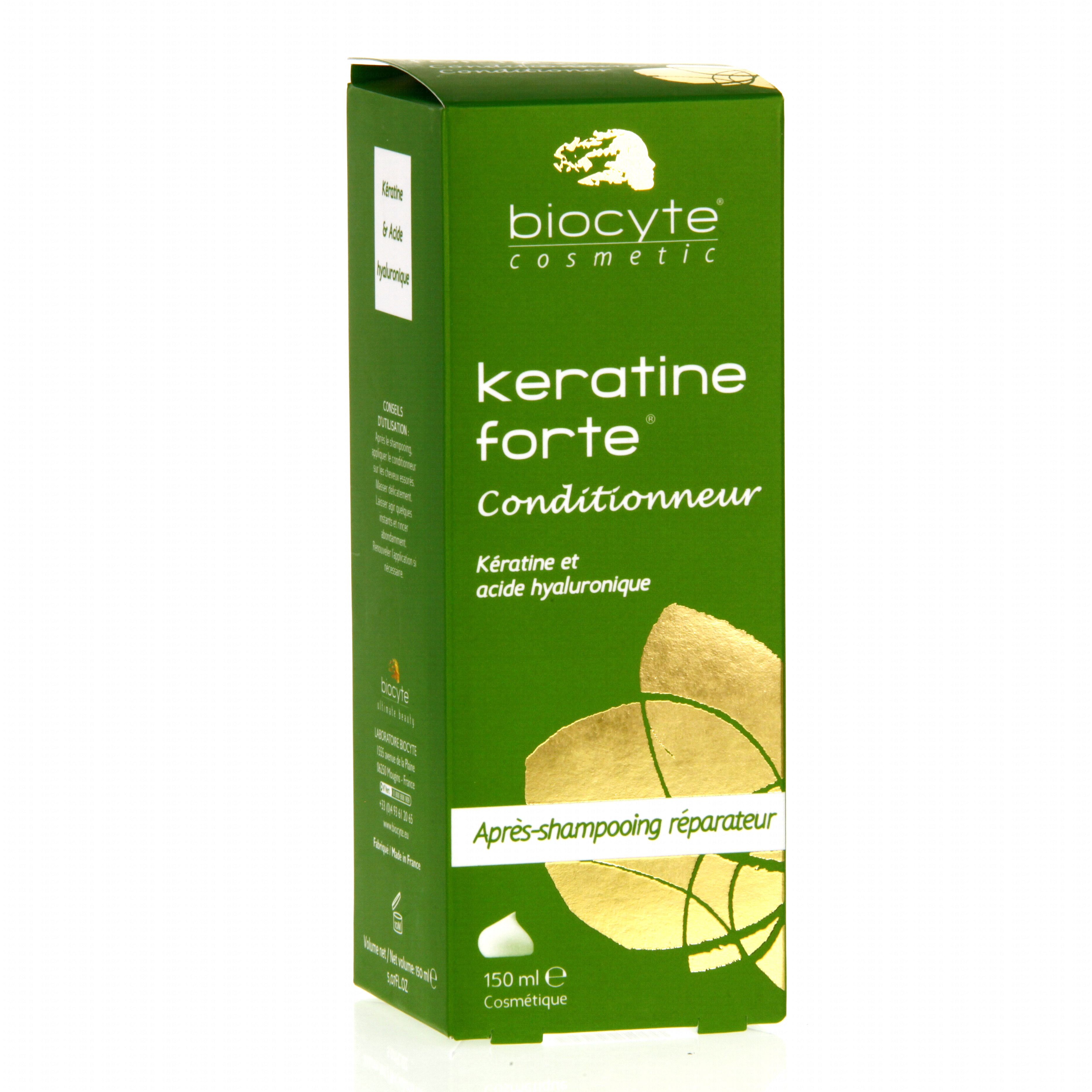 BIOCYTE Keratine Forte conditionneur flacon 150ml BIOCYTE Keratine Forte conditionneur flacon 150ml