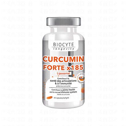BIOCYTE Longevity Articulations - Curcumin forte x185 30 capsules