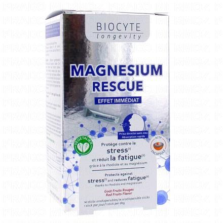 BIOCYTE Magnésium Rescue 14 sticks