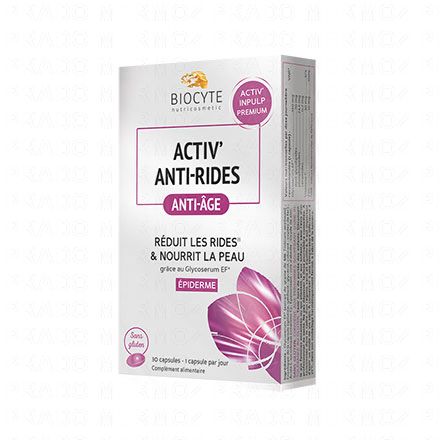 BIOCYTE Peau - Activ'anti-rides (30 capsules)