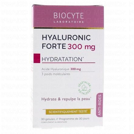 BIOCYTE Peau - Hyaluronic forte anti-âge 300mg (30 gélules)