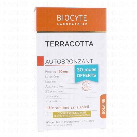 BIOCYTE Solaire - Terracotta cocktail autobronzant (3x30 gélules)