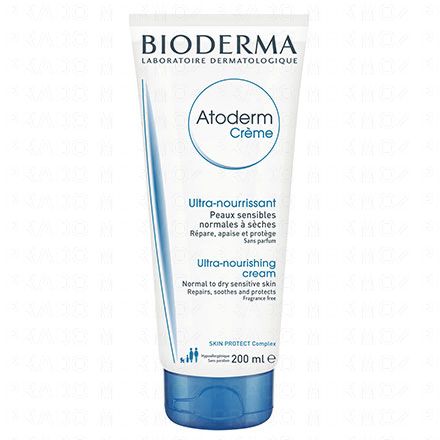 BIODERMA Atoderm - Crème Ultra nourrissante hydratante (tube 200ml)