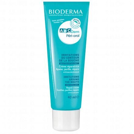 BIODERMA ABCDerm - Péri-oral Crème de soin irritations contour de la bouche bébé tube 40ml
